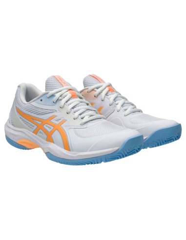 Asics Game FF Padel White Orange Women's Sneakers | Padel Sneakers ...