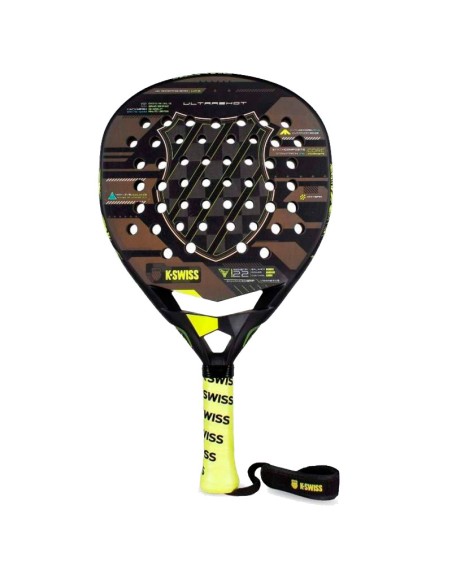 Pala de pádel Kswiss Ultrashot 18K 2025