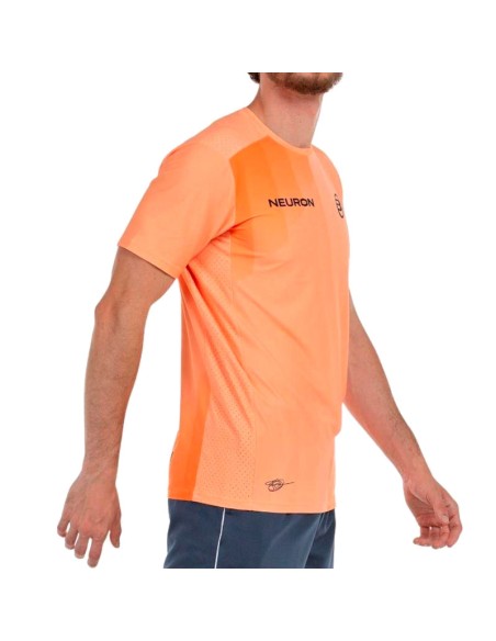 Camiseta Bullpadel Chingotto 25V Papaya
