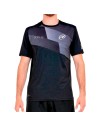Camiseta Bullpadel Di Nenno 25V Negro | roupas de remo