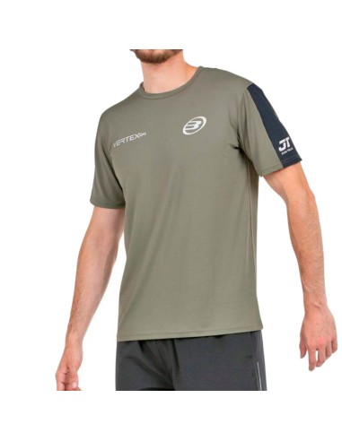Camiseta Bullpadel Juan Tello 25V Kaki | roupas de remo