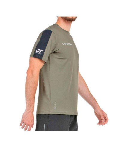 Camiseta Bullpadel Juan Tello 25V Kaki | vêtements de pagaie