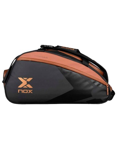 Nox AT10 Luxury Open Series Padeltasche in Schwarz und Braun | Padd...