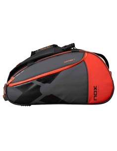 Sac de padel Nox AT10 Luxury Open Series noir et rouge | Sacs de pa...