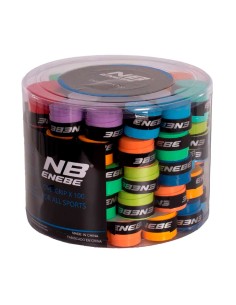 Can of 100 Enebe smooth multicolor overgrips | Overgrips Overgrips