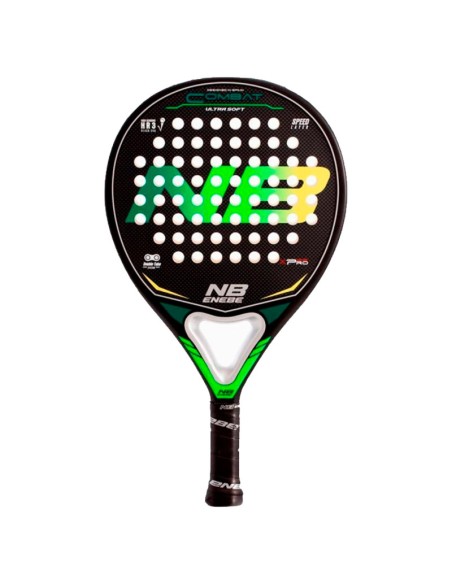 Pala de pádel Enebe Combat Verde Amarillo | Raquettes de padel