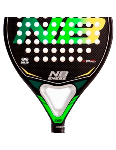 Pala de pádel Enebe Combat Verde Amarillo | Padel rackets Padel rac...