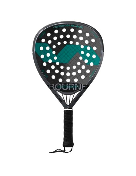 Raquete de padel Varlion Bourne Summum Carbon Black | raquetes padel