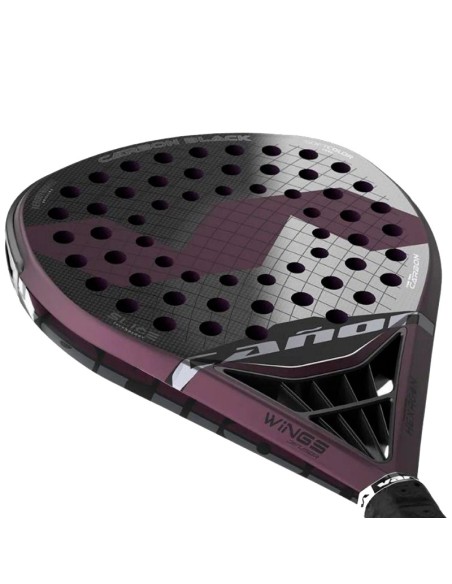 Pala de pádel Varlion Cañon Difusor Carbon Black | Paddle rackets