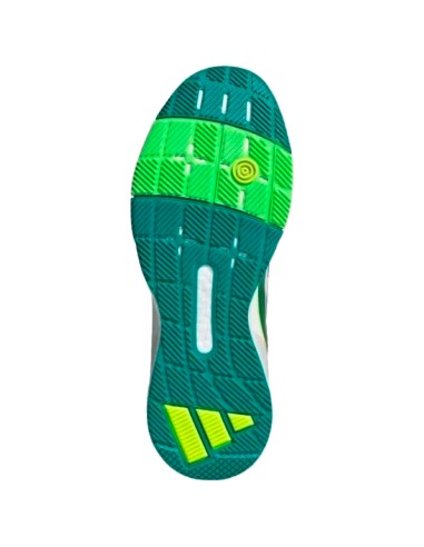 Adidas Crazyquick Boost Padel Shoes White Black Green | Padel Sneak...