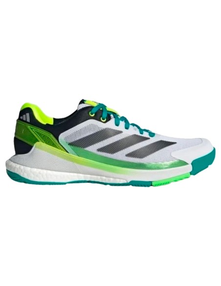 Chaussures de padel Adidas Crazyquick Boost Blanc Noir Vert | Chaus...
