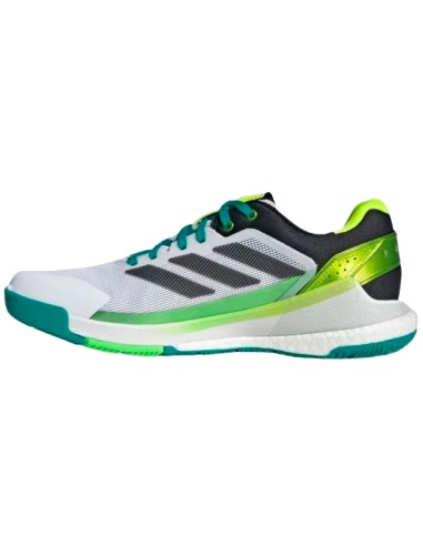 Zapatillas Adidas Crazyquick Boost Padel Blanco Negro Verde