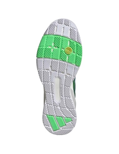 Tênis Adidas Crazyquick LS Padel Branco Verde | Padel Tênis