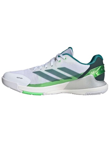 Adidas Crazyquick LS Padelschuhe weiß grün | Padel-Schuhe