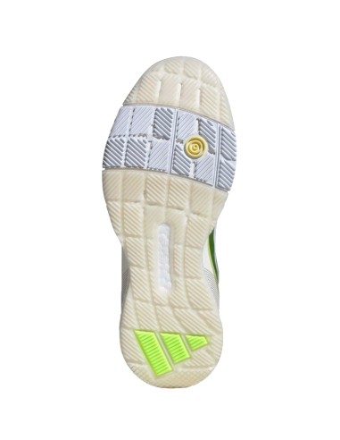 Scarpe da ginnastica da donna Adidas Crazyquick Padel bianche e luc...