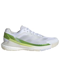 Zapatillas Adidas Crazyquick Padel Blanco Lucid Limon Mujer