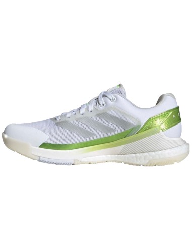 Scarpe da ginnastica da donna Adidas Crazyquick Padel bianche e luc...