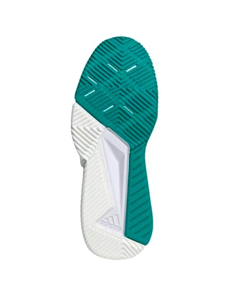 Tênis Adidas Courtquick Padel Branco Verde | Padel Tênis
