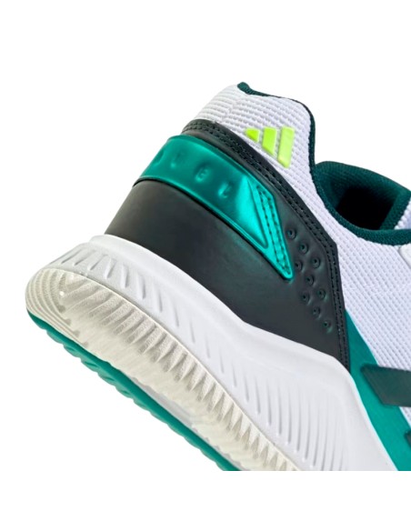 Adidas Courtquick Padelschuhe weiß grün | Padel-Schuhe