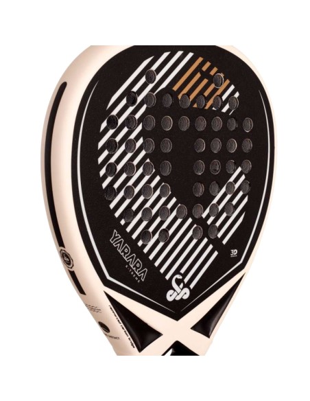 Vibora Yarara Xtreme Fiber Black 2025 padel racket | Padel rackets ...