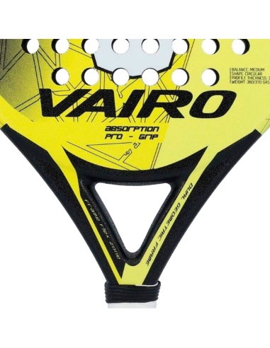 Racchetta da padel Vairo Across Yellow Sand Finish | Racchette da p...