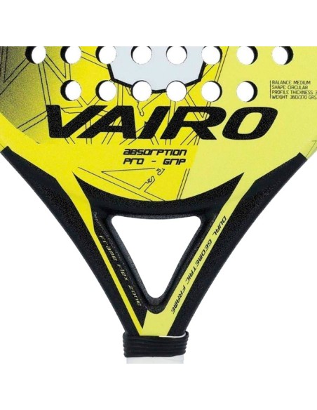 Racchetta da padel Vairo Across Yellow Sand Finish | Racchette da p...