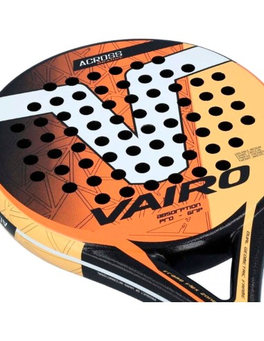 Pala de pádel Vairo Across Orange Sand Finish | Padel rackets Padel...