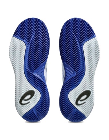 Scarpe da padel Asics Gel Resolution X Clay bianche e blu cobalto |...