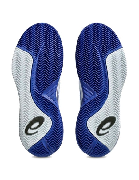 Asics Gel Resolution X Clay Weiß Kobaltblau Sneakers | Padel-Schuhe