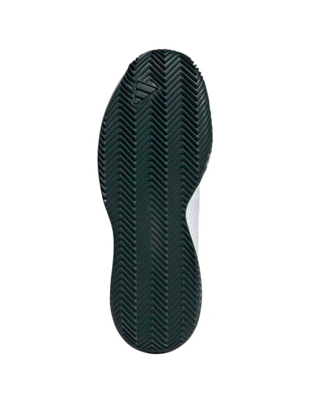 Scarpe da padel Adidas Courtflash Speed 2 bianche, argento e limone...