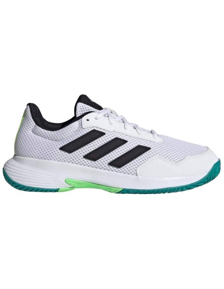Baskets Adidas Game Spec 2 blanches, noires et vertes | Chaussures ...