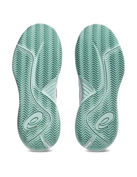 Baskets Asics Gel Challenger 15 Clay Blanc Vert Lichen | Chaussures...