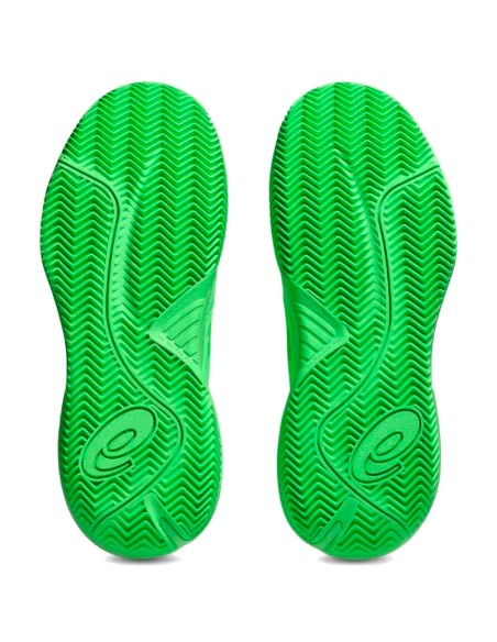 Baskets Asics Gel Challenger 15 Clay Vert Citron | Chaussures de padel