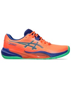 Zapatillas Asics Gel Challenger 15 Padel Coral Azul Cobalto