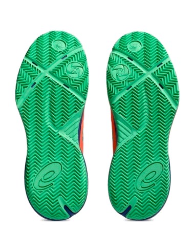 Asics Gel Challenger 15 Padelschuhe Koralle Kobaltblau | Padel-Schuhe