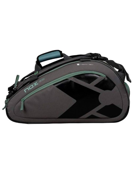 Nox AT10 Team Gray Green Padel Bag | Padel bags and backpacks Padel...