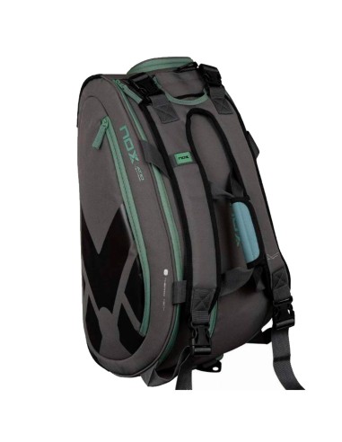Sac de padel Nox AT10 Team gris vert | Sacs de padel et sacs à dos