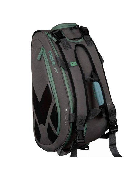 Padeltasche Nox AT10 Team Grau Grün | Paddeltaschen und Rucksäcke