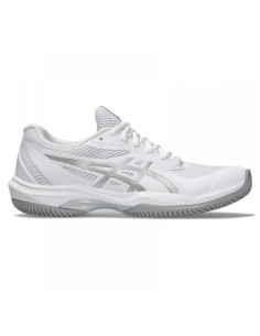 Zapatillas Asics Game FF Clay Blanco Plata Mujer | Padel-Schuhe