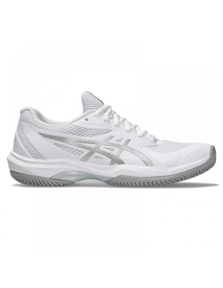 Zapatillas Asics Game FF Clay Blanco Plata Mujer | Scarpe da padel