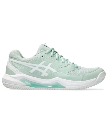 Zapatillas Asics Gel Dedicate 8 Clay Verde Liquen Blanco Mujer | Sc...