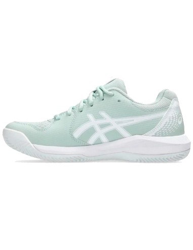 Zapatillas Asics Gel Dedicate 8 Clay Verde Liquen Blanco Mujer | Ch...