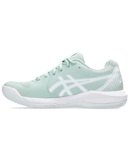 Zapatillas Asics Gel Dedicate 8 Clay Verde Liquen Blanco Mujer | Ch...