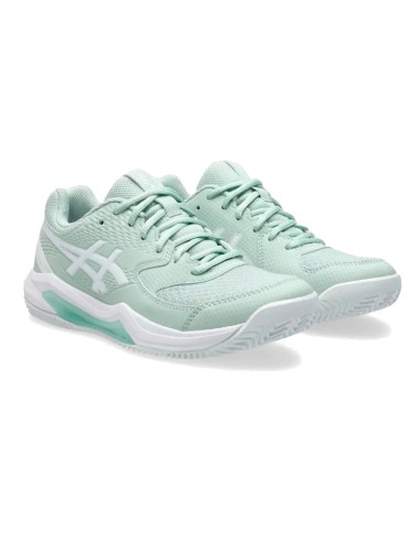 Zapatillas Asics Gel Dedicate 8 Clay Verde Liquen Blanco Mujer | Pa...