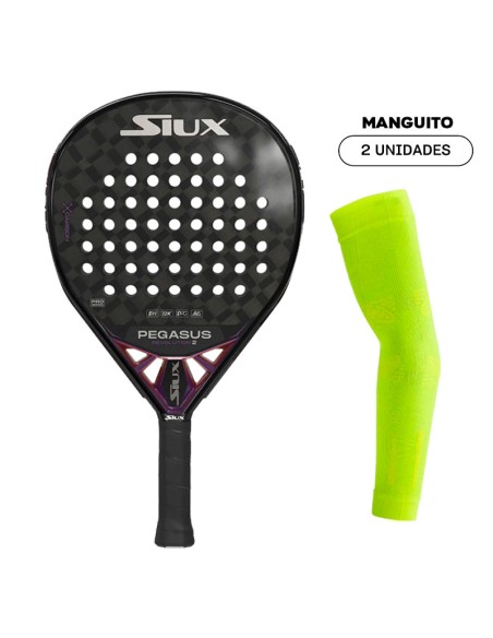 Padel Pack Pegasus Revolution + Manga Fluor No Strain | Pacotes Padel