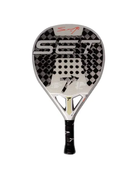 Pala de pádel Set Sanyo Platinum Wolf Power | Padel rackets Padel r...