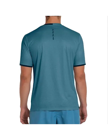 Camiseta Bullpadel Cervan Azul | Vêtements de padel pour hommes
