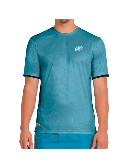 Camiseta Bullpadel Cervan Azul | Men's padel clothing Men's padel c...