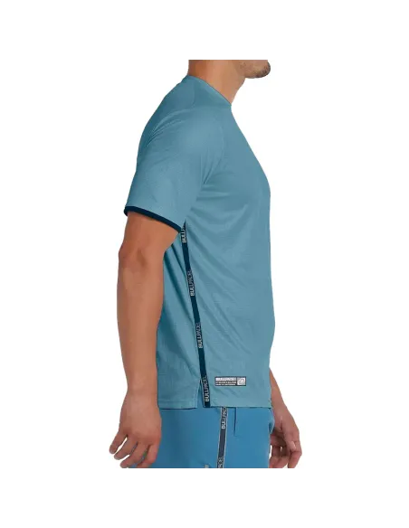 Camiseta Bullpadel Cervan Azul | Vêtements de padel pour hommes