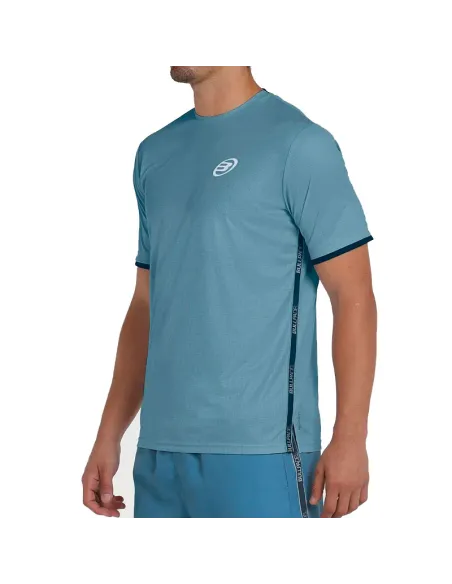 Camiseta Bullpadel Cervan Azul | Padel-Bekleidung für Herren